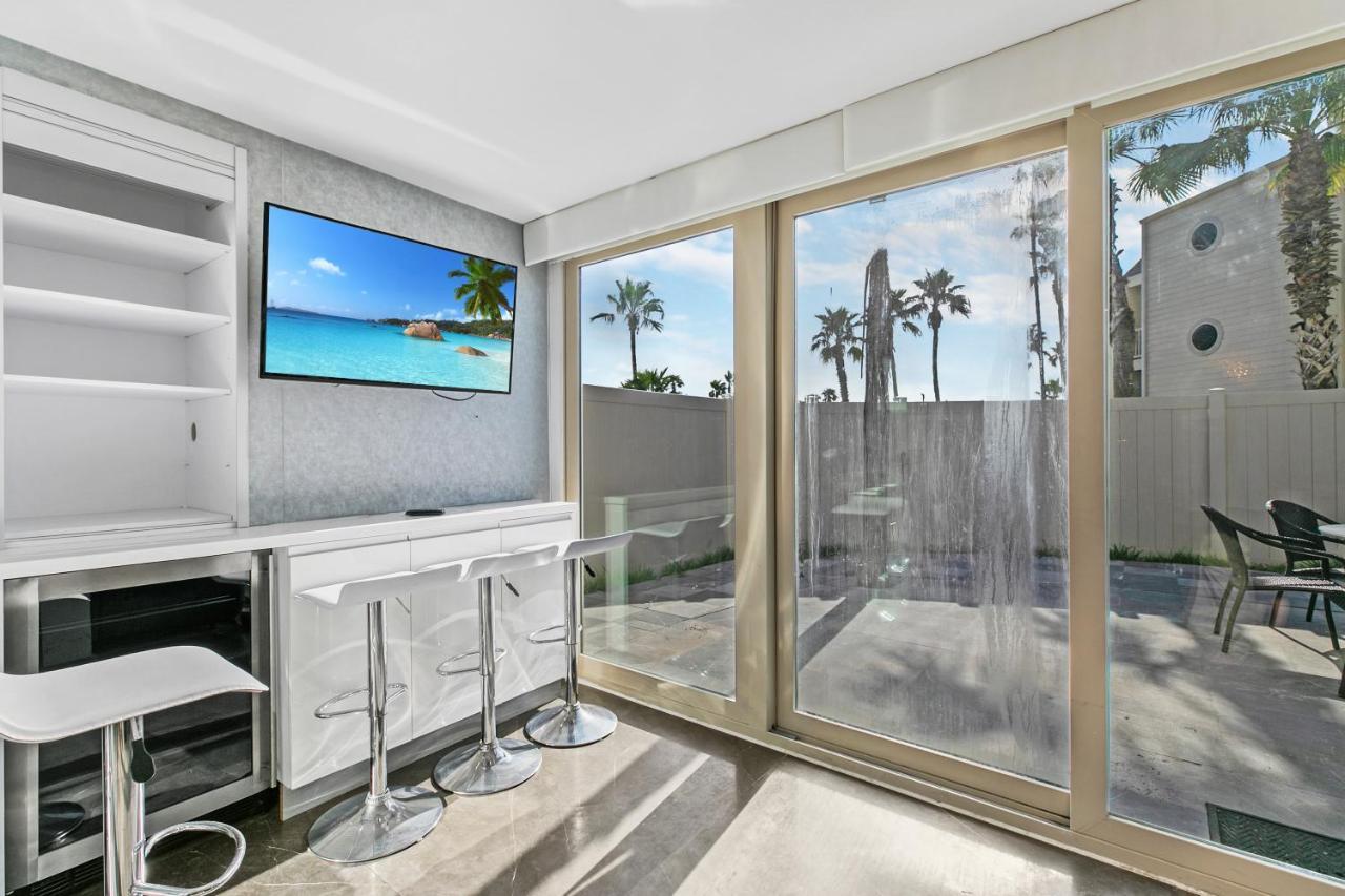 Upscale Modern Villa Private W Terrace In Bahia Mar Beachfront Resort, Heated Pool! Pulau Padre Selatan Bagian luar foto