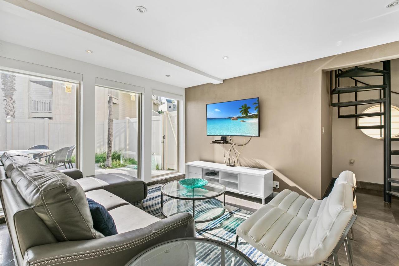 Upscale Modern Villa Private W Terrace In Bahia Mar Beachfront Resort, Heated Pool! Pulau Padre Selatan Bagian luar foto