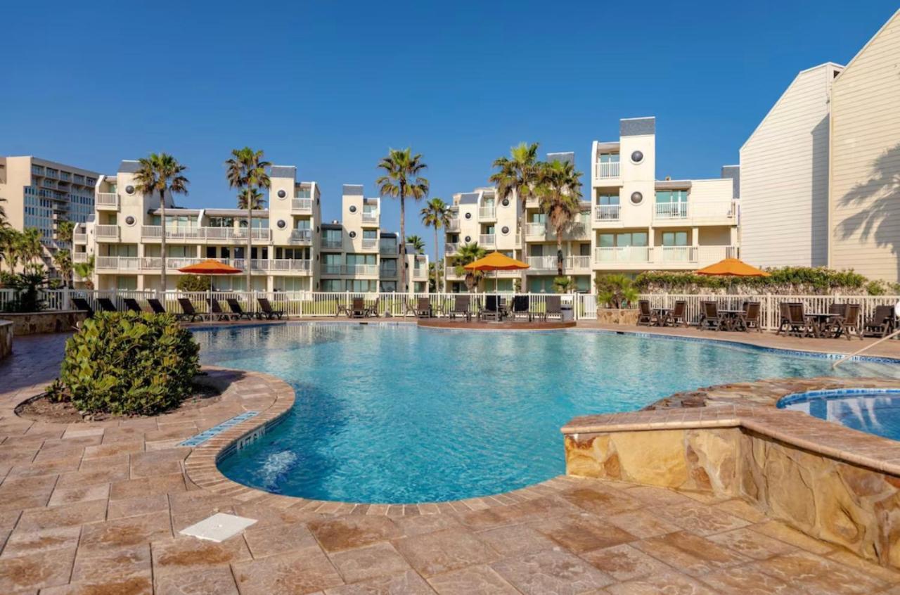 Upscale Modern Villa Private W Terrace In Bahia Mar Beachfront Resort, Heated Pool! Pulau Padre Selatan Bagian luar foto
