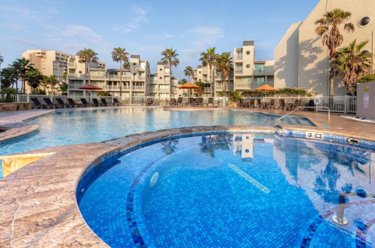 Upscale Modern Villa Private W Terrace In Bahia Mar Beachfront Resort, Heated Pool! Pulau Padre Selatan Bagian luar foto